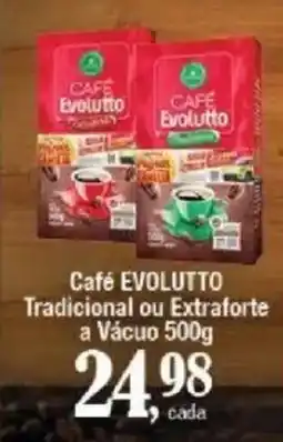 Supermercados Unidos Café evolutto tradicional ou extraforte a vácuo oferta