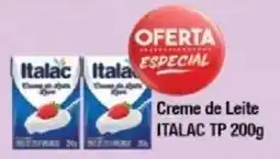 Supermercados Unidos Creme de Leite Italac tp oferta