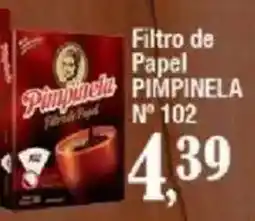 Supermercados Unidos Filtro de papel pimpinela n° 102 oferta