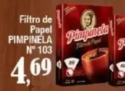 Supermercados Unidos Filtro de Papel Pimpinela N° 103 oferta