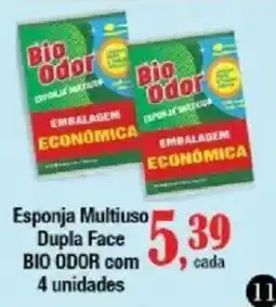 Supermercados Unidos Esponja multiuso dupla face bio odor oferta