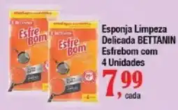 Supermercados Unidos Esponja Limpeza Delicada Bettanin oferta