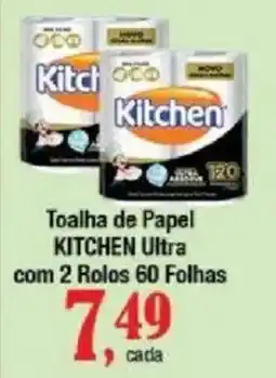 Supermercados Unidos Toalha de Papel Kitchen Ultra oferta
