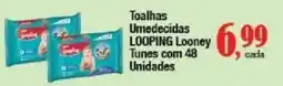 Supermercados Unidos Toalhas umedecidas looping looney tunes oferta