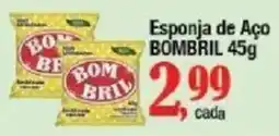 Supermercados Unidos Esponja de Aço Bombril oferta