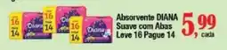 Supermercados Unidos Absorvente diana suave com abas oferta