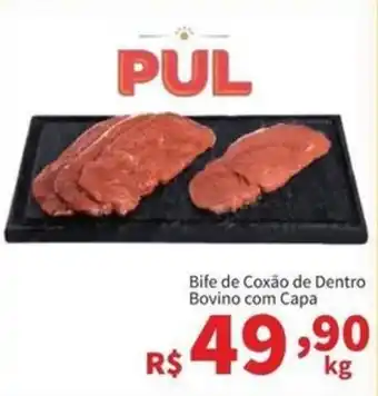 Bife de Coxão de Dentro Bovino com Capa
