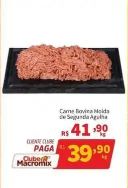 Macromix Atacado Carne Bovina Moída de Segunda Agulha oferta