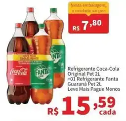 Macromix Atacado Refrigerante coca-cola original pet 2l oferta
