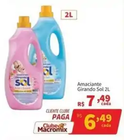 Macromix Atacado Amaciante girando sol oferta