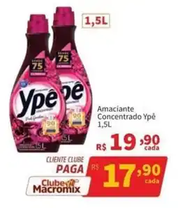 Macromix Atacado Amaciantes concentrado ypê oferta
