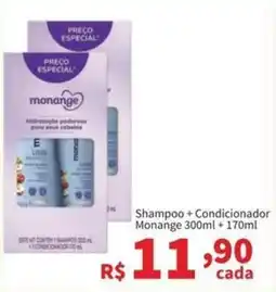 Macromix Atacado Shampoo + Condicionador Monange oferta