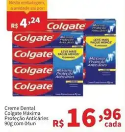 Macromix Atacado Creme Dental Colgate Máxima Proteção Anticáries oferta