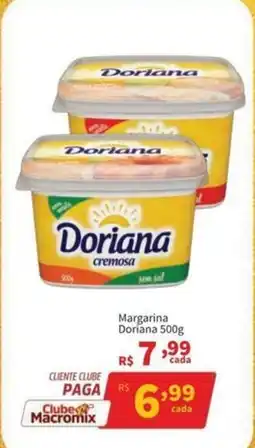 Macromix Atacado Margarina doriana cremosa sem sal oferta