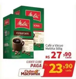 Macromix Atacado Café a Vácuo Melitta Extraforte oferta
