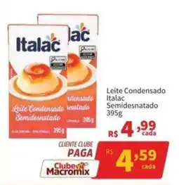 Macromix Atacado Leite condensado italac semidesnatado oferta