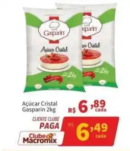 Macromix Atacado Açúcar Cristal Gasparin oferta
