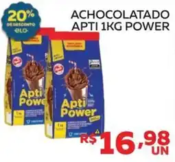 Lider Atacadista achocolatado apti 1kg power oferta