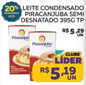 Leite condensado piracanjuba semi desnatado