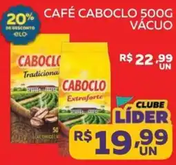 Lider Atacadista Café caboclo oferta