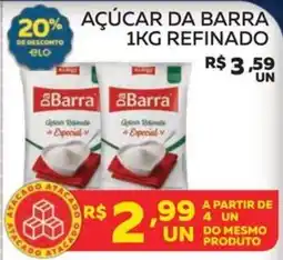Lider Atacadista Açúcar da barra 1kg refinado oferta