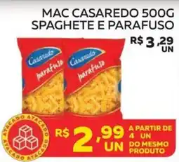 Lider Atacadista mac casaredo spaghetti e parafuso oferta