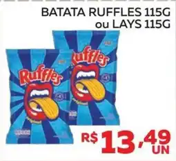 Lider Atacadista batata ruffles ou lays oferta