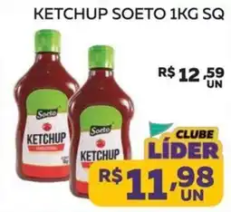Lider Atacadista Ketchup soeto oferta