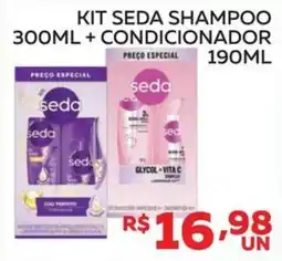 Lider Atacadista Kit seda shampoo oferta