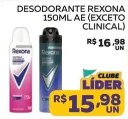 Lider Atacadista Desodorante rexona oferta