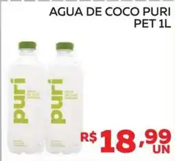 Lider Atacadista Agua de coco puri oferta