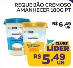 Lider Atacadista Requeijão cremoso amanhecer oferta