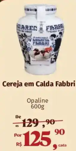 Supermercados Mateus Cereja em calda fabbri oferta