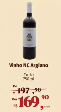 Supermercados Mateus Vinho NC Argiano oferta