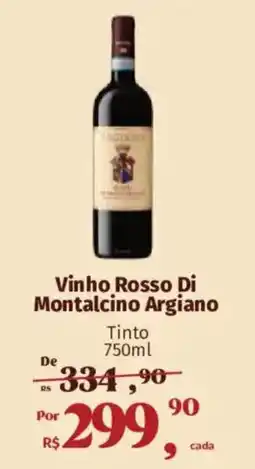 Supermercados Mateus Vinho Rosso Di Montalcino Argiano oferta