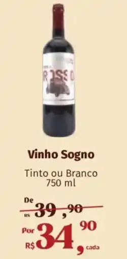 Supermercados Mateus Vinho Sogno oferta