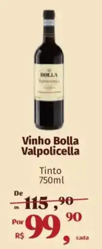 Supermercados Mateus Vinho Bolla Valpolicella oferta