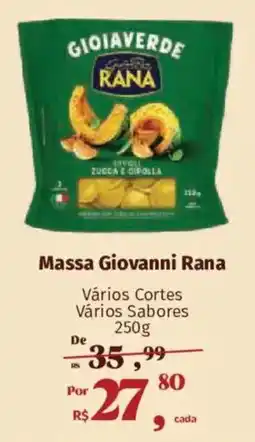 Supermercados Mateus Massa giovanni rana oferta