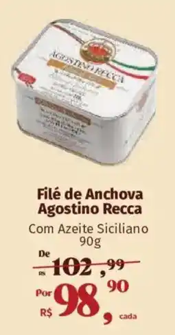 Supermercados Mateus Filé de Anchova Agostino Recca oferta