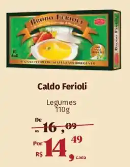 Supermercados Mateus Caldo Ferioli Legumes oferta