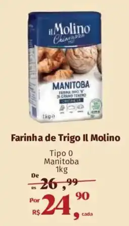 Supermercados Mateus Farinha de Trigo Il Molino oferta