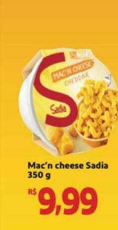 Atacado Máximo Mac'n Cheese Sadia oferta