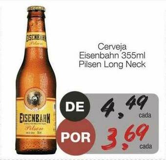 Supermercado Dalben Cerveja Eisenbahn Pilsen Long Neck oferta