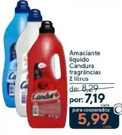 Coop Amaciante liquido Candura fragrâncias oferta