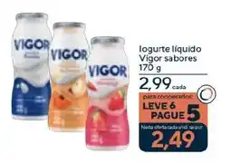 Coop logurte líquido vigor sabores oferta