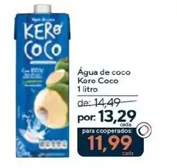 Coop Água de coco kero coco oferta