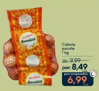 Cebola pacote