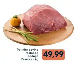 Coop Patinho bovino resfriado pedaço Reserva oferta