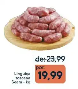 Coop Linguiça toscana Seara oferta
