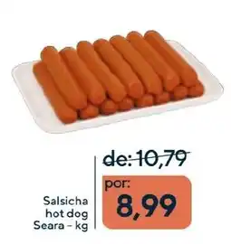Coop Salsicha hot dog Seara oferta